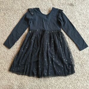 Hanna Andersson tulle star dress, size 6-7